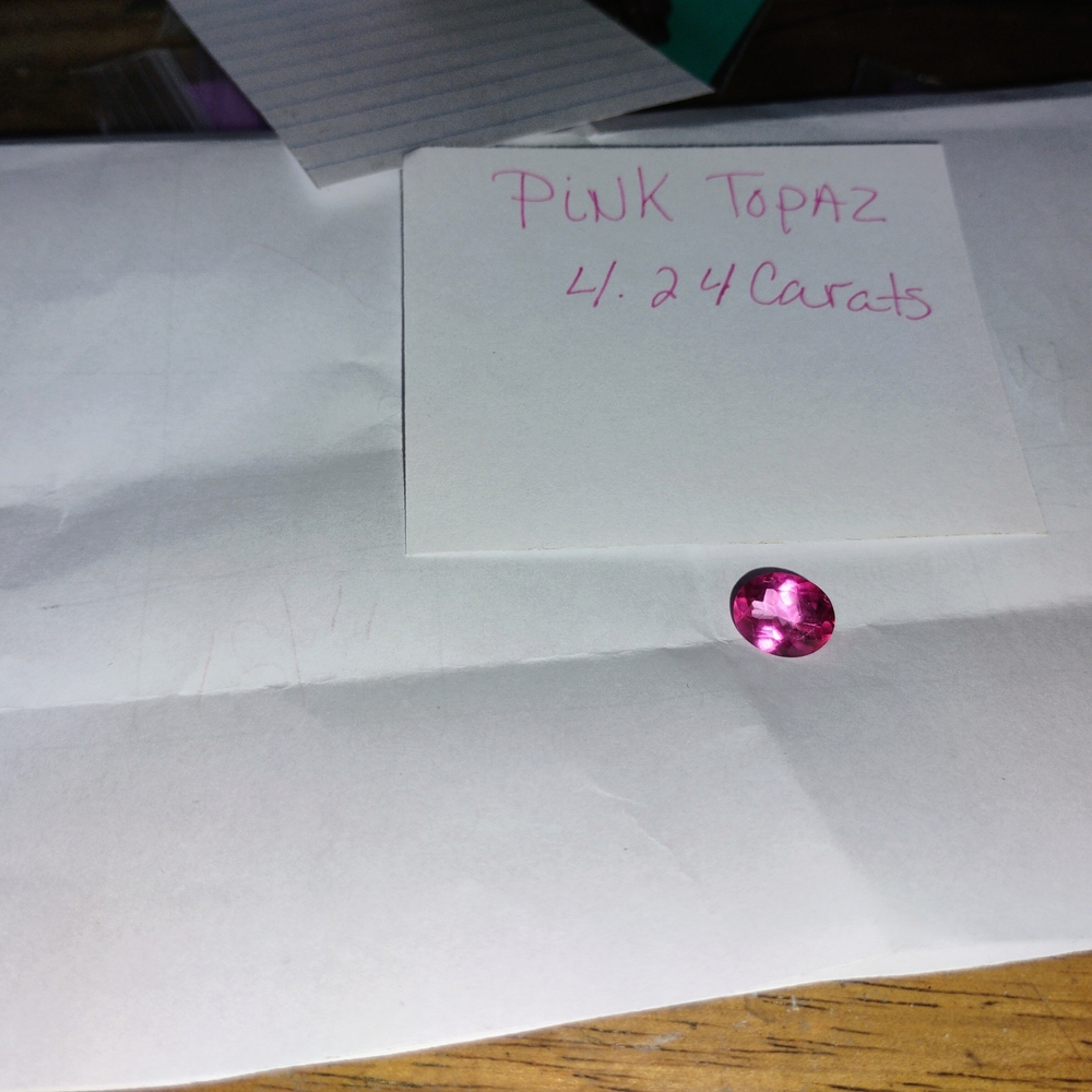 Pink Topaz Gemstone